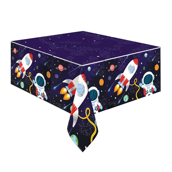 Party asztalterítő 120x80cm űrhajós