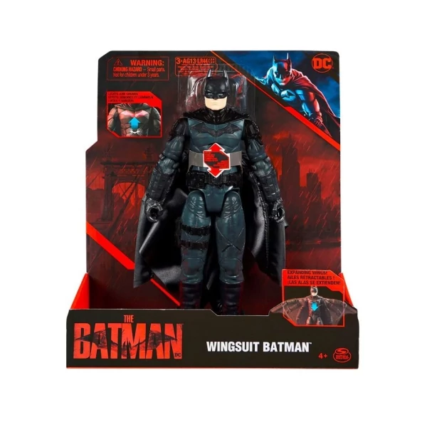 DC Comics: The Batman Wingsuit játékfigura 30cm - Spin Master