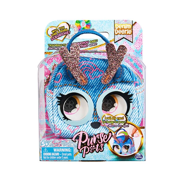 Purse Pets: Denim Deerie Micro táska - Spin Master