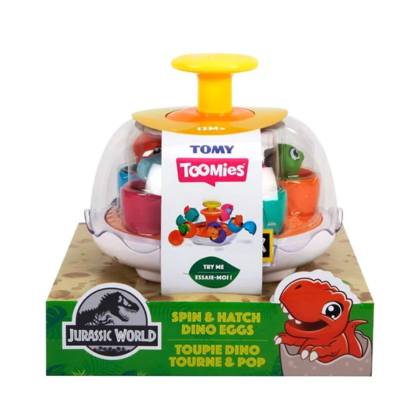 Toomies: Jurassic World pörgő dínó tojások játékszett