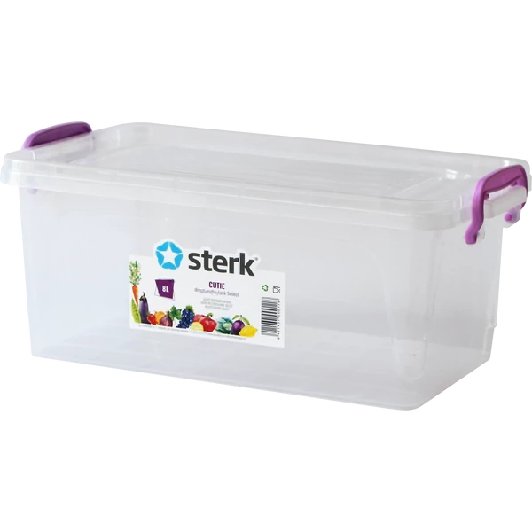 Sterk tároló doboz szelekt 8 L többféle színű füllel