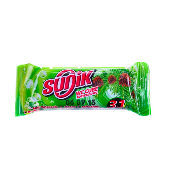 Sunik/dix wc rúd utántöltő 35g fenyő