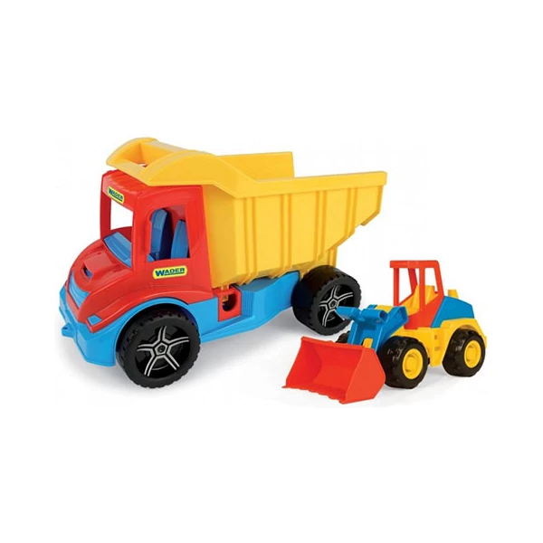 Multi dömper markolóval járgány csomag - Wader