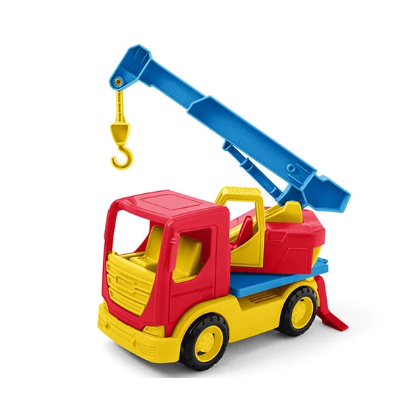 Tech Truck színes daruskocsi 26cm - Wader