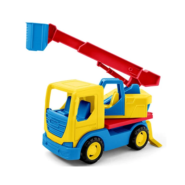 Tech Truck színes emelőkosaras teherautó 29cm - Wader