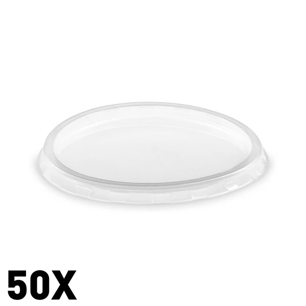 Műanyag szószos tálkához tető 50-80ml 50db-os kiszerelésben 74800
