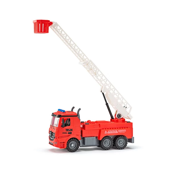 RC szerelhető távirányítós tűzoltókocsi 30cm - Woodyland