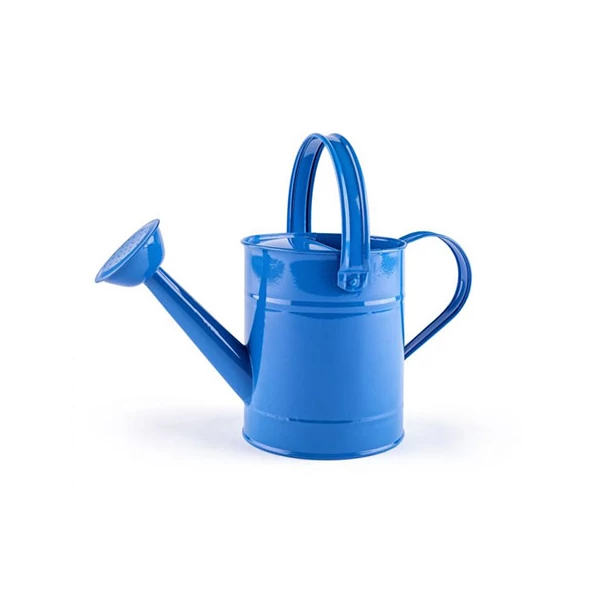 Kék retro fém locsolókanna - Woodyland