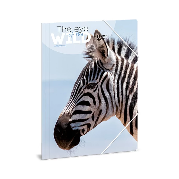 Ars Una: Máté Bence The Eyes of the Wild - Zebra A/4 gumis dosszié