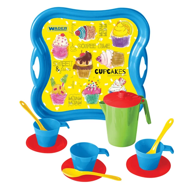 Wader coffee time kávés szett tálcával 69759