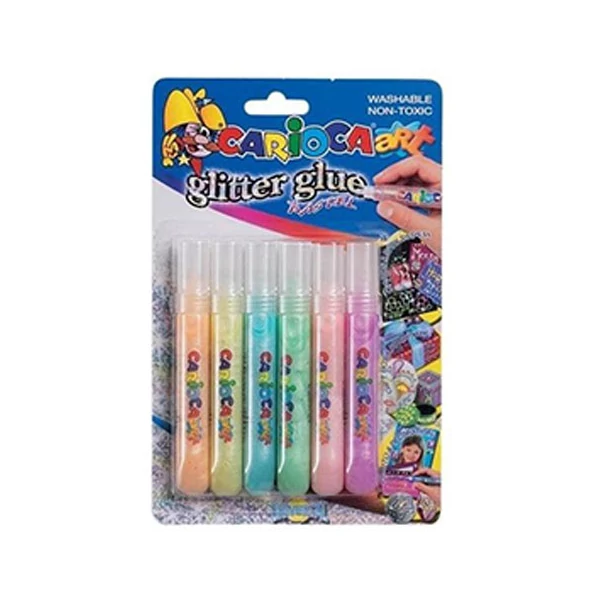 Pearly csillámos dekoráló szett 6db-os - Carioca