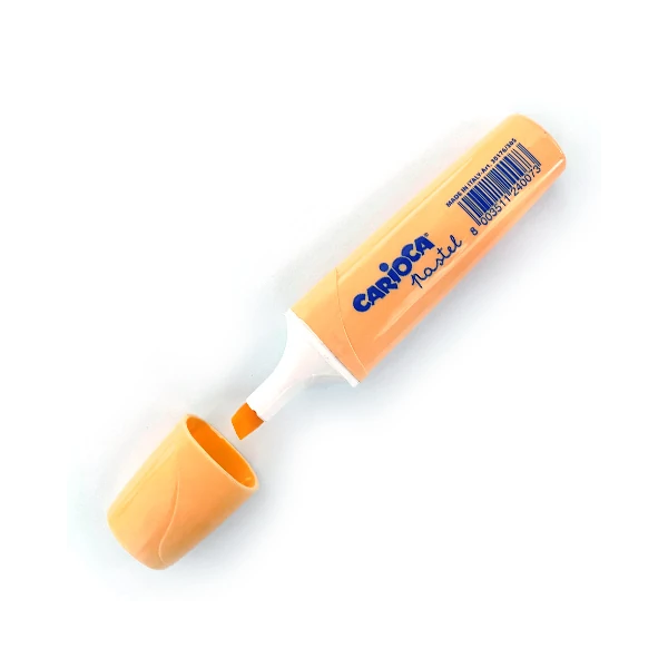 Carioca: Pastel sárga színű szövegkiemelő filc 5mm