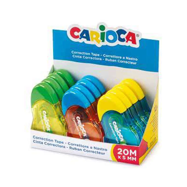 Hibajavító roller 5mmx12m többféle változatban - Carioca