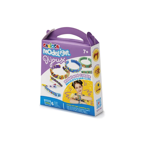 Modelight Bijoux Karkötő és Hajcsat készítés gyurma szett - Carioca
