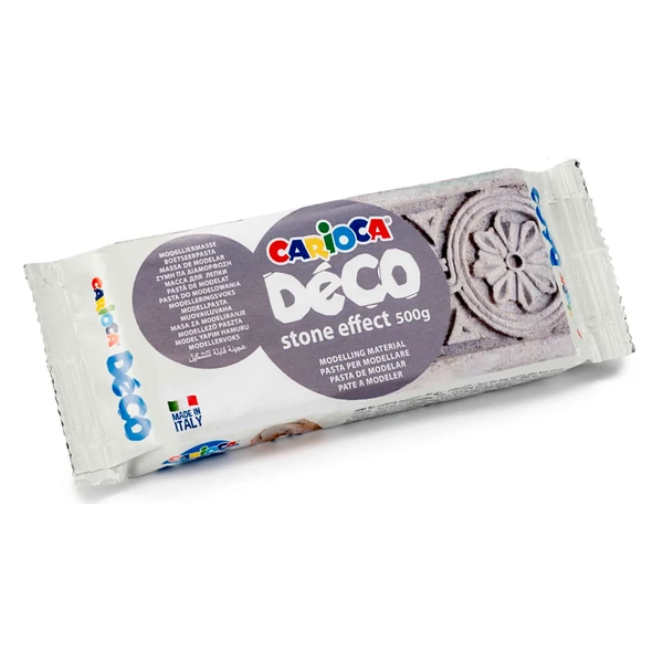 Modellező agyag kőszürke színben 500g - Carioca