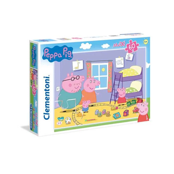 Peppa malac 60 db-os maxi puzzle - Clementoni