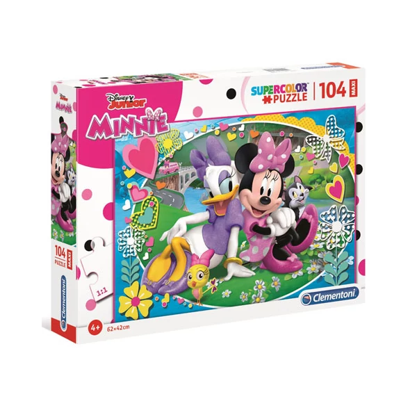 Minnie és Daisy 104 db-os maxi puzzle - Clementoni