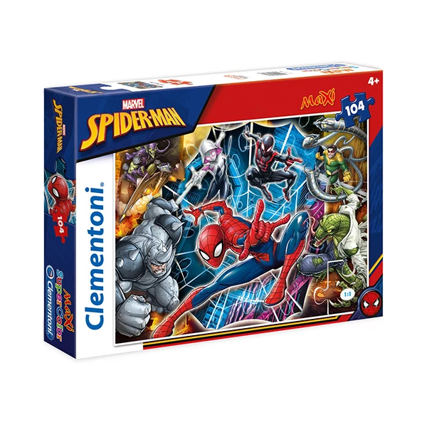 Marvel Pókember és ellenfelei 104db-os Maxi Puzzle - Clementoni