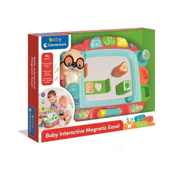 Baby interaktív mágneses rajztábla - Clementoni