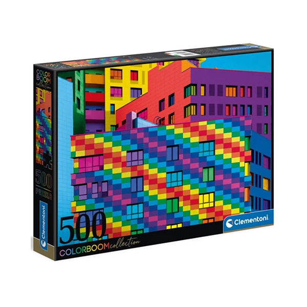 Colorboom Collection: Squares puzzle 500db-os - Clementoni