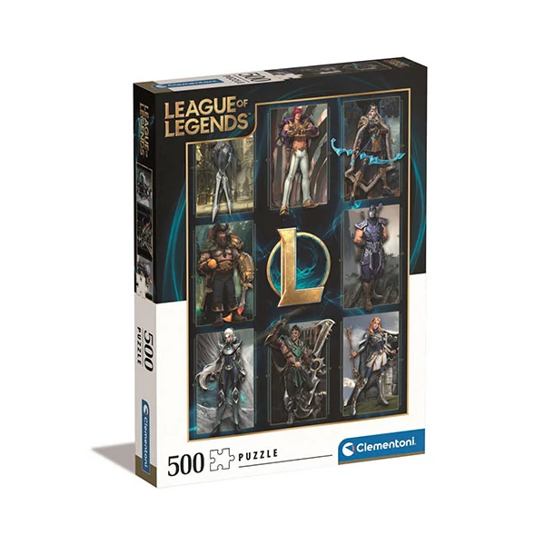 League of Legends: Hősök HQC puzzle 500db-os - Clementoni