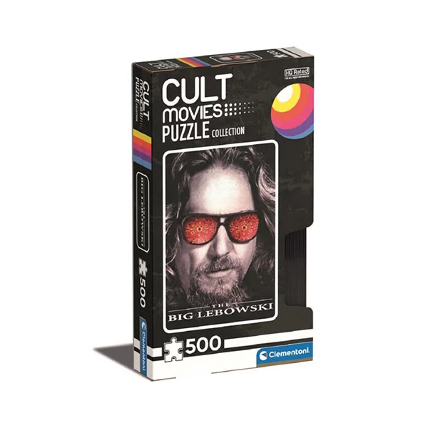 Cult Movies: A nagy Lebowski HQC puzzle 500db-os - Clementoni
