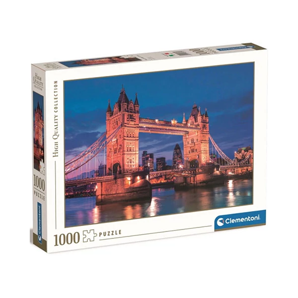 Tower híd, London HQC puzzle 1000db-os - Clementoni