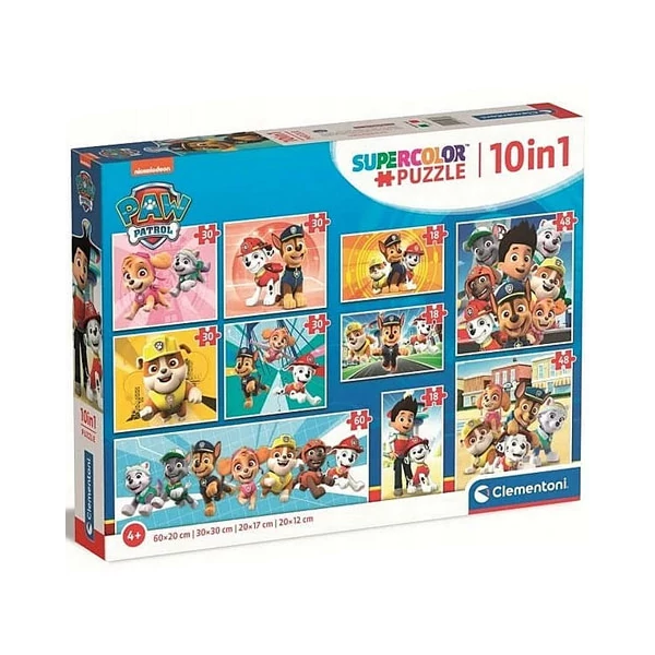 Mancs őrjárat Supercolor 10 az 1-ben puzzle - Clementoni