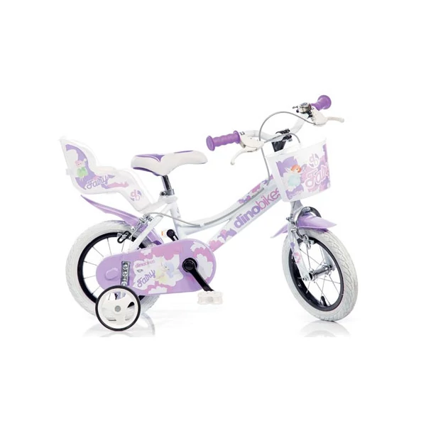 Kerékpár fehér színben 12-es méret lányoknak