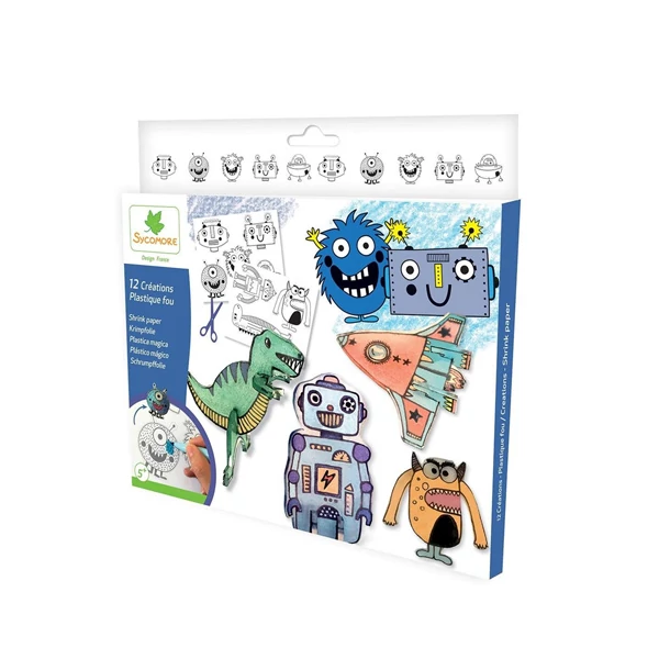 Sycomore: Színezz, vágj, süss kreatív szett fiúknak