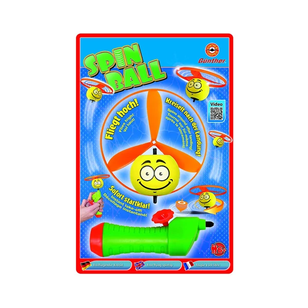 Spin Ball kilőhető röptetős játék