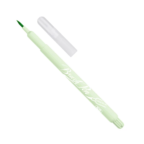 ICO: Ecsetirón sárgás-zöld színű (48) Z10