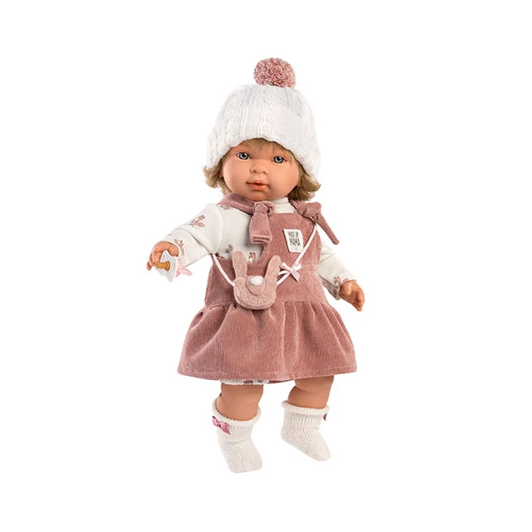 Llorens: Carla 42cm-es síró baba sapiban cumival (42160)