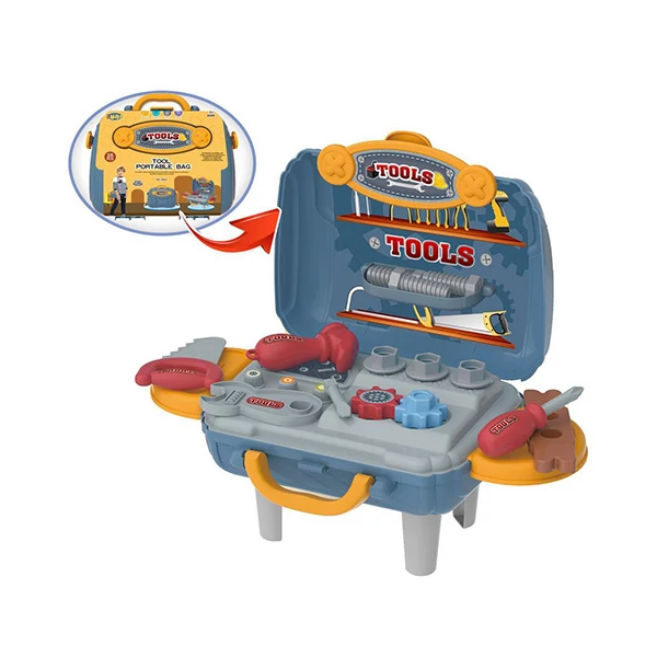 Barkács készlet összecsukható bőröndben 25db-os szett