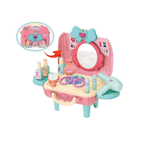 Szépségszett összecsukható bőröndben 25db-os készlet