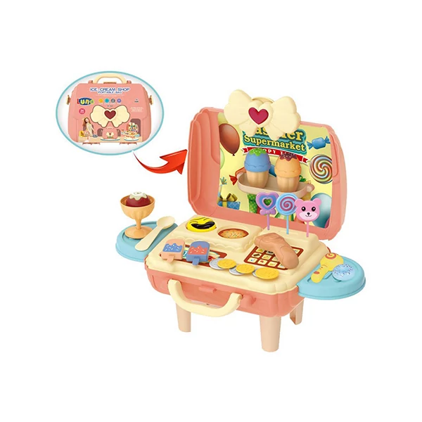 Fagyikészítő készlet összecsukható bőröndben 25db-os szett