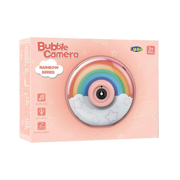 Bubble Camera: Szivárványos buborékfújó kamera fénnyel és hanggal