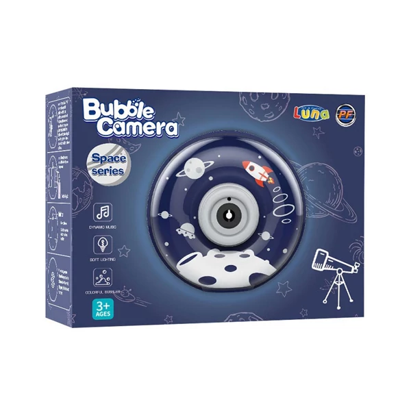 Bubble Camera: Világűr buborékfújó kamera fénnyel és hanggal