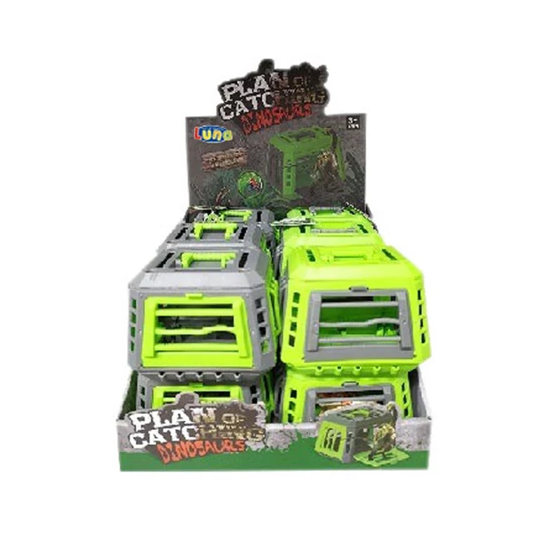 Dinoszaurusz ketrec dínóval 1db