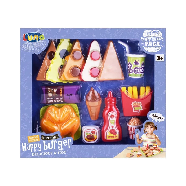Happy Burger 21db-os ételszett