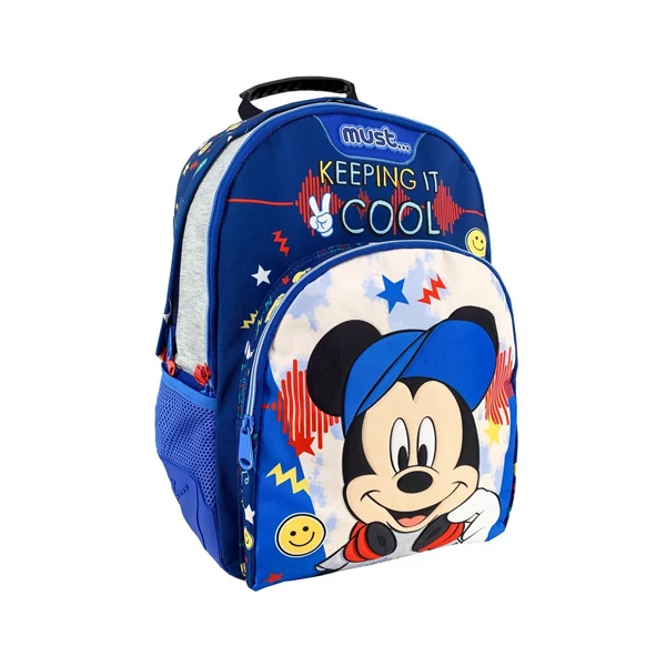 Mickey egér Keeping It Cool iskolatáska, hátizsák 33x16x45cm