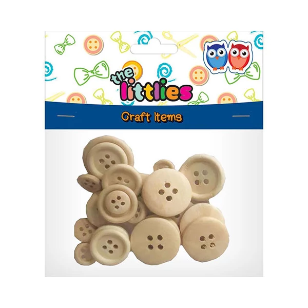 Natúr fa gombok 24db-os kiszerelésben