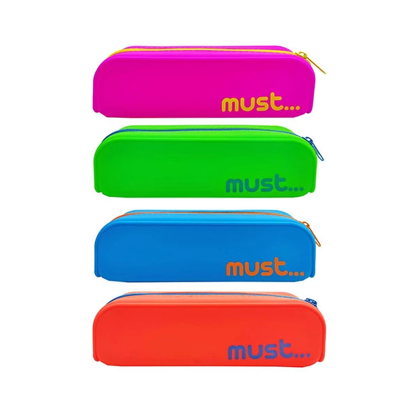 Must... Focus Neon szilikon tolltartó négyféle változatban