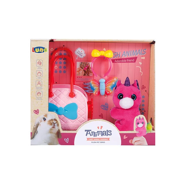 Állatos szett táskával és más kiegészítőkkel többféle