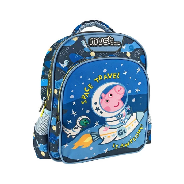 Peppa malac: űrhajós Zsoli Space Travel is Awesome! ovis hátizsák 27x10x31cm