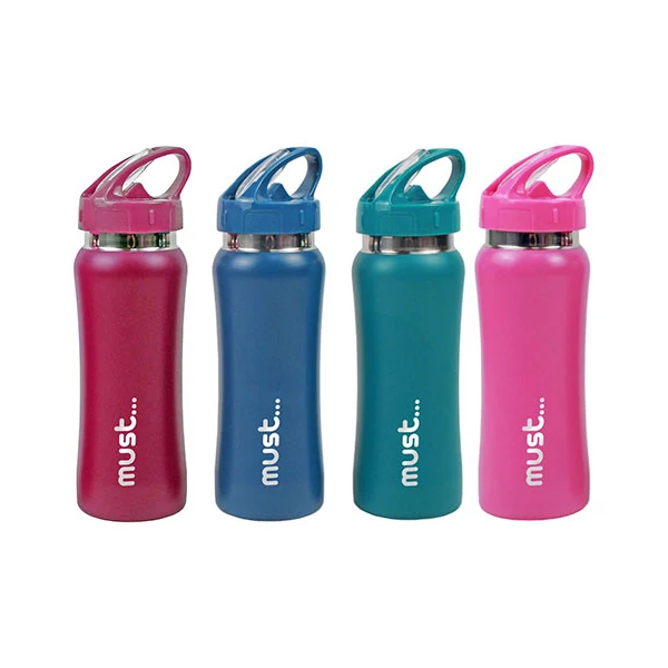 Must... Hero rozsdamentes fém kulacs 500ml négyféle változatban