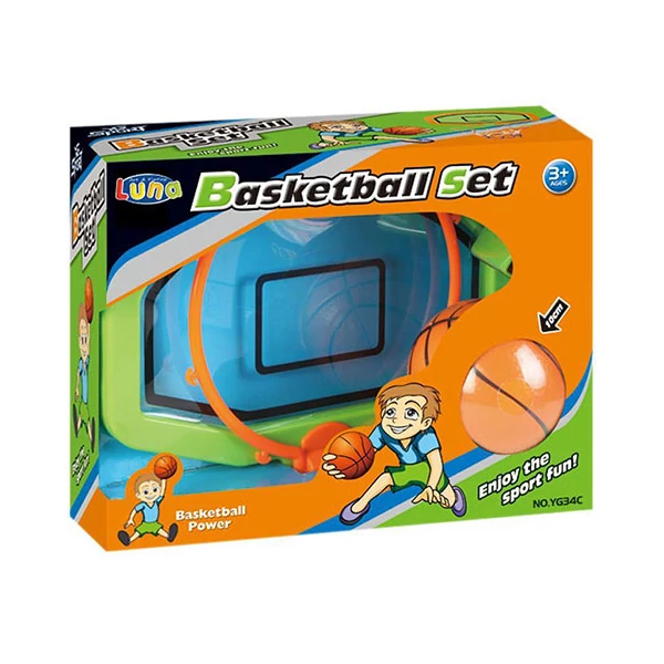 Korárlabda szett palánkkal és labdával