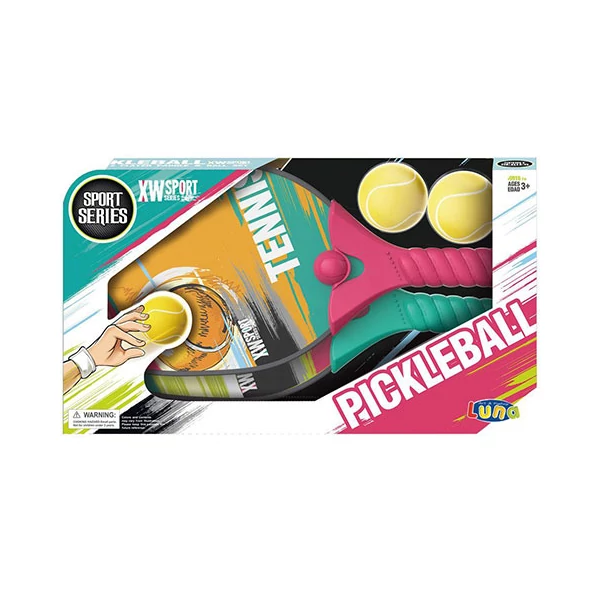 Teniszező szett két labdával