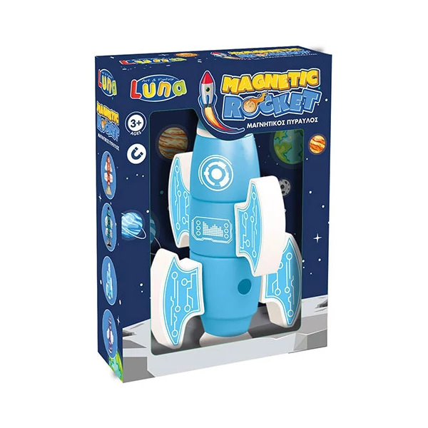 Mágneses rakéta kék színben