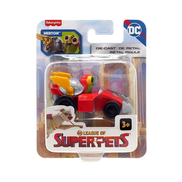 Fisher-Price: Szuperállatok ligája Merton és járgánya - Mattel